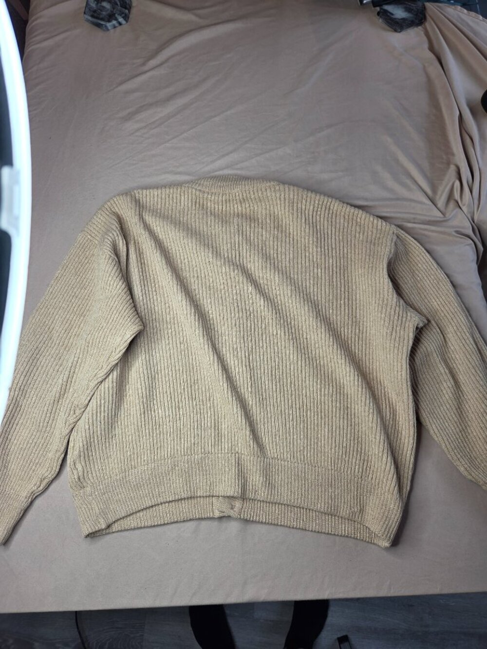 Gucci Vintage Brown Ribbed Knit Button Down Cardigan Women's Rare - Picture 12 of 12